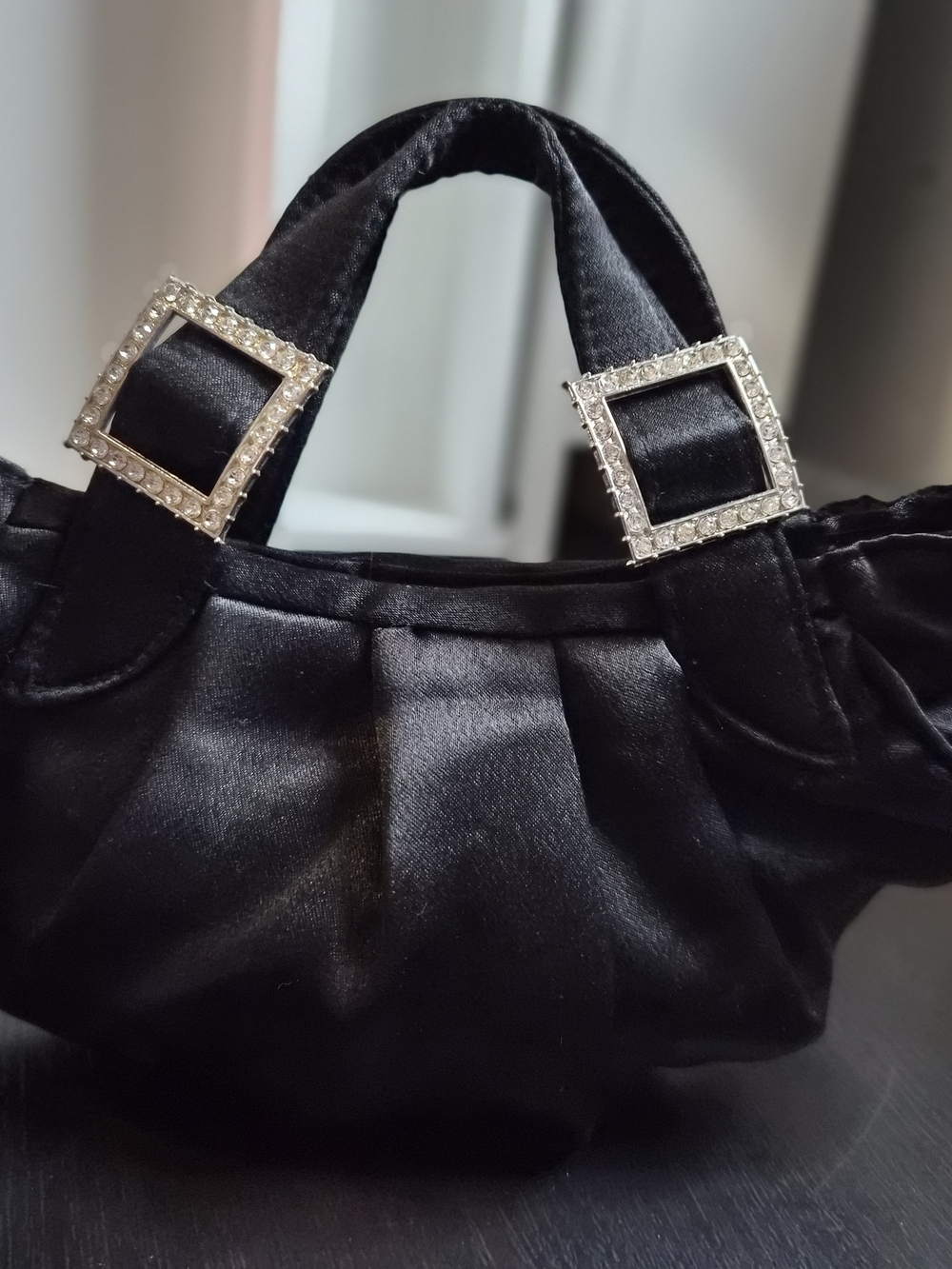 Micro Satin Evening Bag